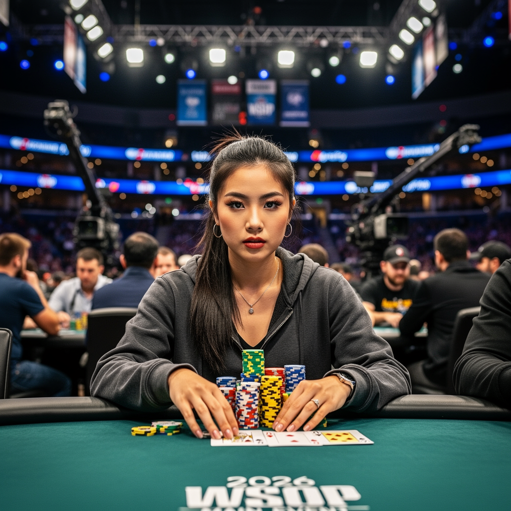 女子扑克手逆袭：WSOP Main Event 2026 上演「她力量」 - 918博天堂app