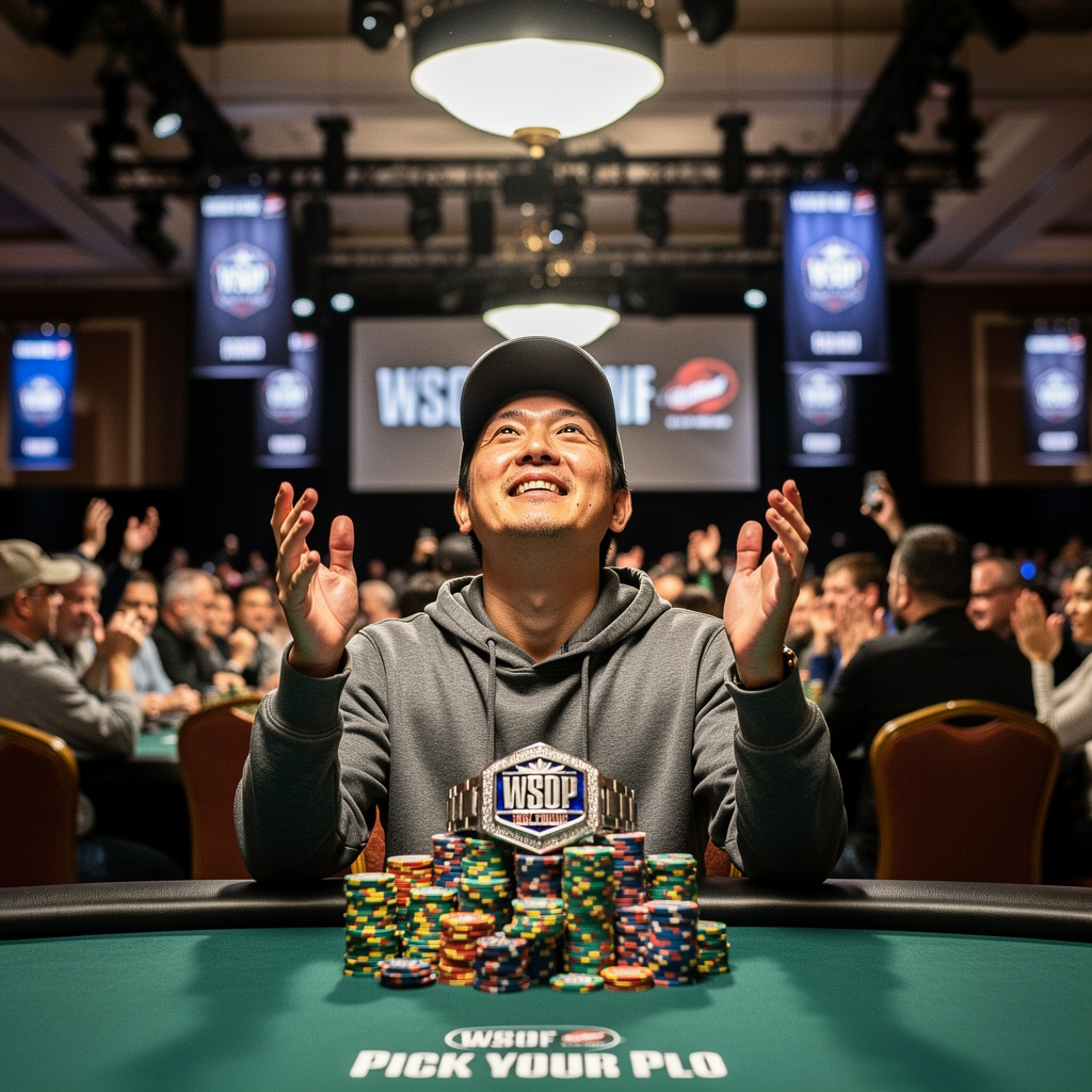 「孤狼」终获殊荣：Benso 如何在 WSOP Pick-Your-PLO 中上演逆袭神话 - 918博天堂下载 - 918博天堂